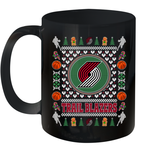Portland Trail Blazers Merry Christmas NBA Basketball Loyal Fan Ceramic Mug 11oz