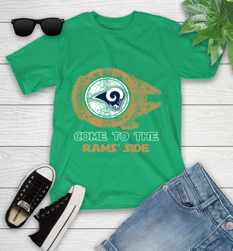 NFL Come To The Los Angeles Rams Wars Football Sports Youth T-Shirt 8