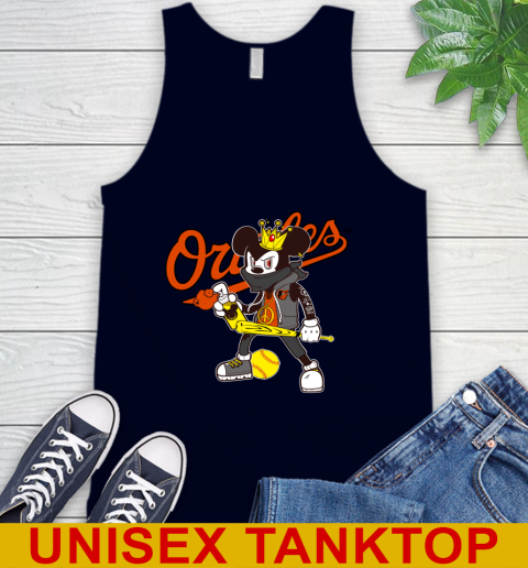Baltimore Orioles MLB Baseball Mickey Peace Sign Sports Tank Top 3