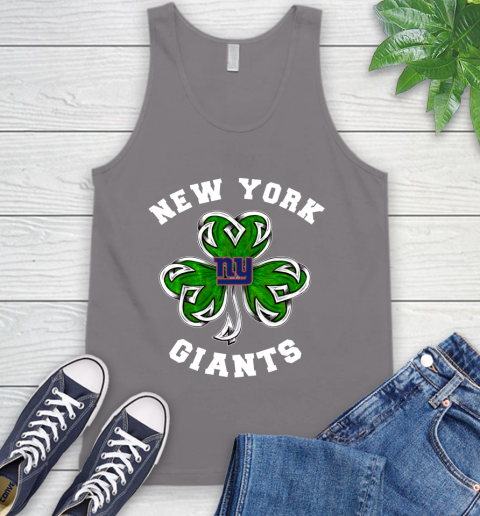 NFL New York Giants Three Leaf Clover St Patrick's Day Football Sports Tank Top 6