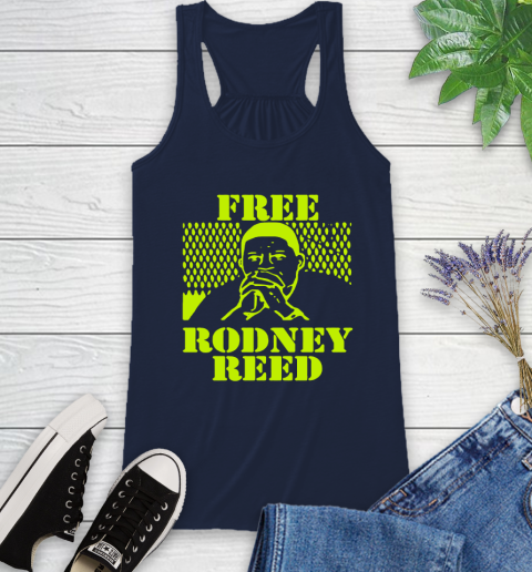 Freee rodney reed Racerback Tank 11 Freee rodney reed Racerback Tank - Image 11