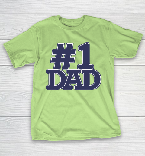 #1 Dad Father's Day T-Shirt 6