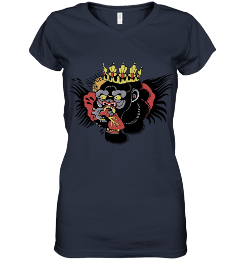 The Notorious Conor Mcgregor  Gorilla Chest Tattoo Women's V-Neck T-Shirt