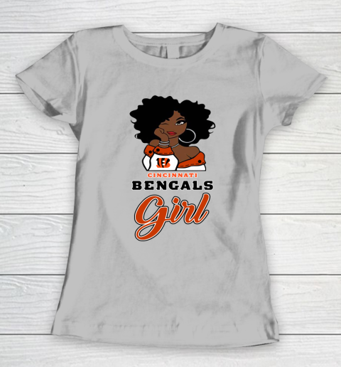 Cincinnati Bengals Girl NFL Women's T-Shirt 6