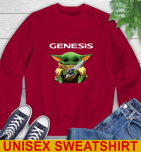 Star Wars Baby Yoda Hugs Genesis Car Shirt 33