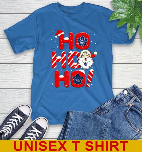 Toronto Maple Leafs NHL Hockey Ho Ho Ho Santa Claus Merry Christmas Shirt T-Shirt 11