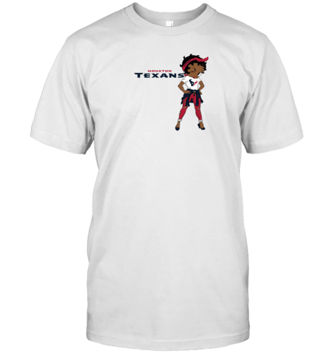Betty Boop Houston Texans T-Shirt
