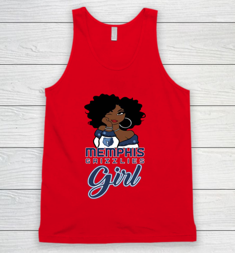 Memphis Grizzlies Girl NBA Tank Top 6