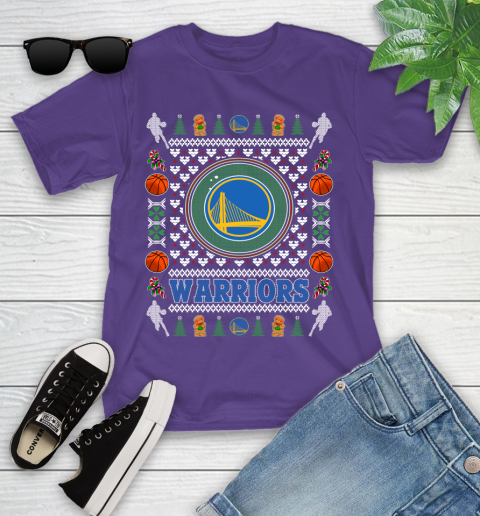 Golden State Warriors Merry Christmas NBA Basketball Loyal Fan Ugly Shirt 102