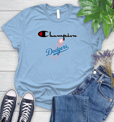 MLB Baseball Los Angeles Dodgers Champion Shirt Women's T-Shirt 6