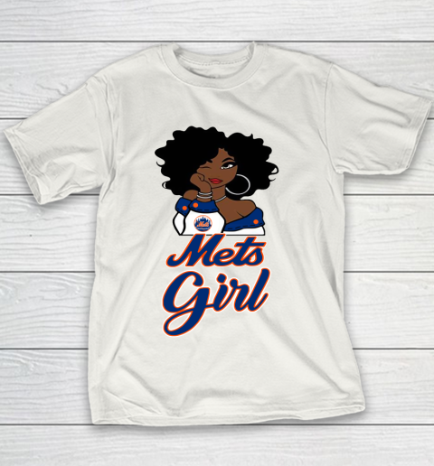 New York Metss Girl MLB Youth T-Shirt 3