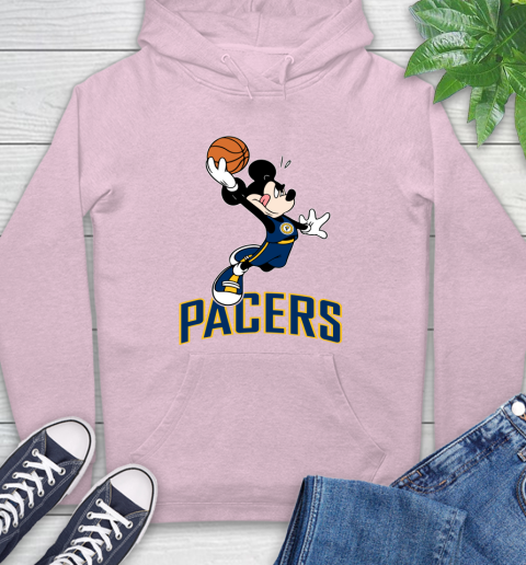 NBA Basketball Indiana Pacers Cheerful Mickey Mouse Shirt Hoodie 10