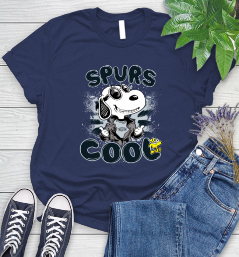 NBA Basketball San Antonio Spurs Cool Snoopy Shirt Women's T-Shirt 12