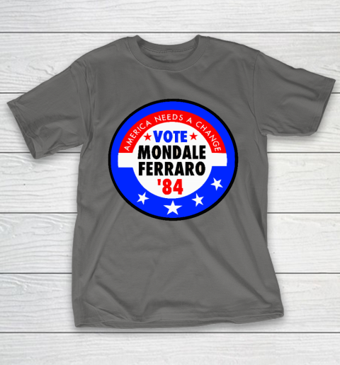 Walter Mondale and Geraldine Ferraro Campaign Button T-Shirt 18