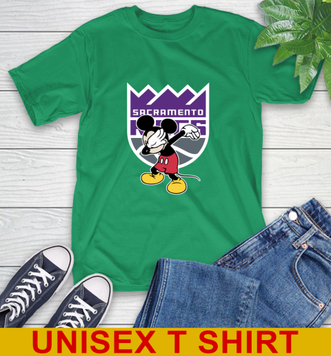 Sacramento Kings NBA Basketball Dabbing Mickey Disney Sports T-Shirt 7