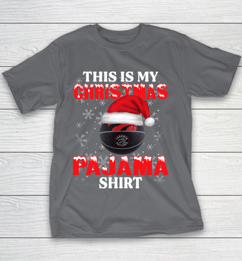 Toronto Raptors This Is My Christmas Pajama Shirt NBA Youth T-Shirt 5