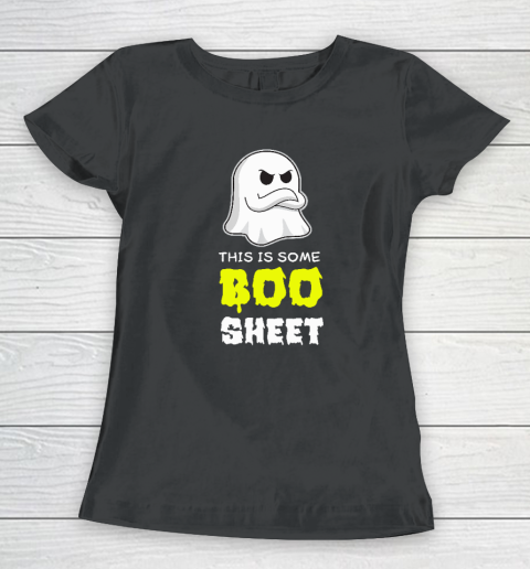 This Is Some Boo Sheet Shirt Funny Ghost Spooky Party Idea Cute Women's T-Shirt