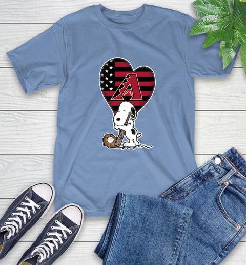 Washington Capitals MLB Baseball The Peanuts Movie Adorable Snoopy T-Shirt 11