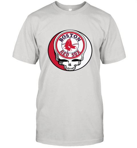 Boston Red Sox The Grateful Dead Baseball MLB Mashup Unisex Jersey Tee