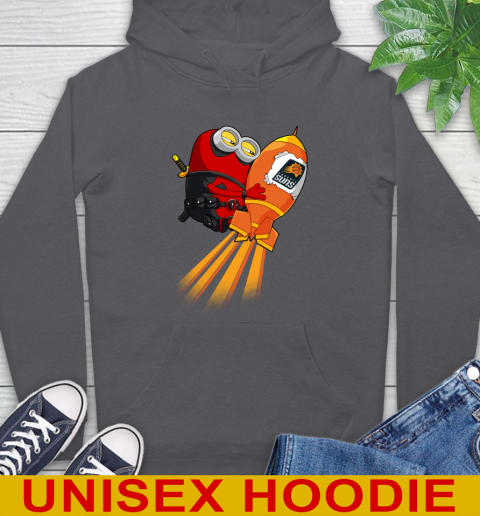 NBA Basketball Phoenix Suns Deadpool Minion Marvel Shirt Hoodie 7