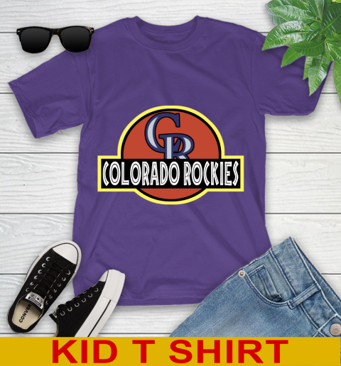 MLB Colorado Rockies Jurassic Park Dinosaur Movie Baseball Sports 104