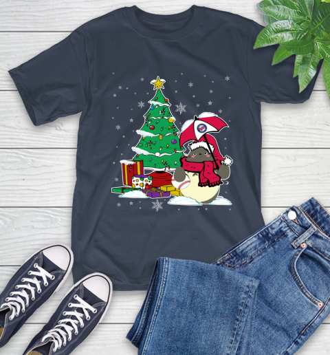 Minnesota Twins MLB Baseball Cute Tonari No Totoro Christmas Sports T-Shirt 3