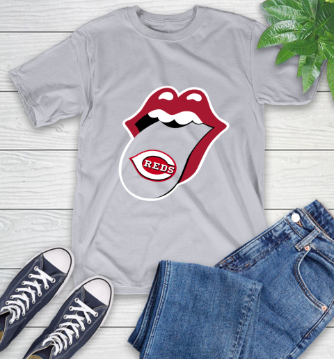 Cincinnati Reds MLB Baseball Lips I Root For My Team Adoring Fan 6