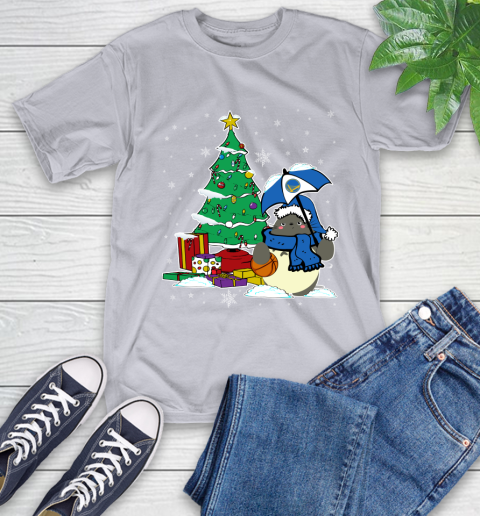 Golden State Warriors NBA Basketball Cute Tonari No Totoro Christmas Sports T-Shirt 6