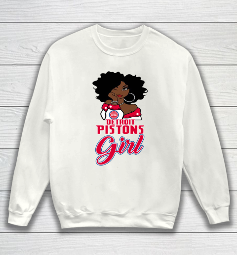 Detroit Pistons Girl NBA Sweatshirt 2