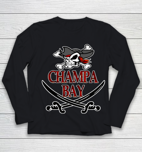 Champa Bay TB Football Champions Youth Long Sleeve
