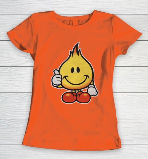 World Industries Flame Boy Hook Ups Skate Hookups Hook Ups 90's Vintage Women's T-Shirt 3