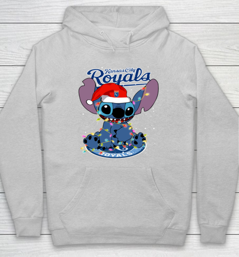 Kansas City Royals MLB noel stitch Baseball Christmas Hoodie 4