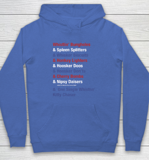 Whistlin' Bungholes & Cherry Bombs Joe Dirt Fireworks Hoodie 5