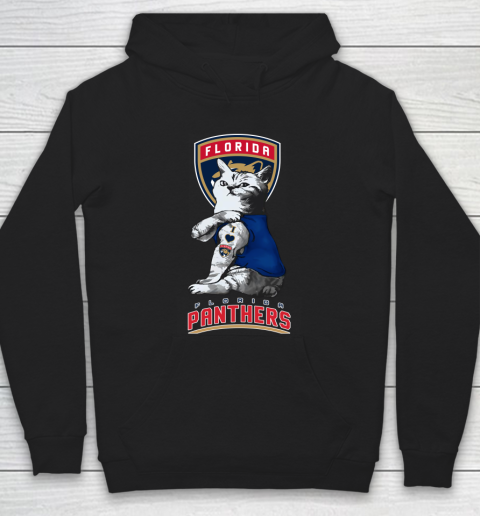 NHL My Cat Loves Florida Panthers Hockey Hoodie