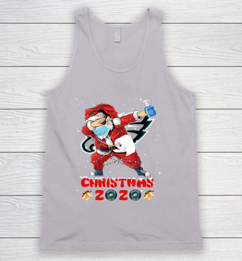 Philadelphia Eagles Funny Santa Claus Dabbing Christmas 2020 NFL Tank Top 3