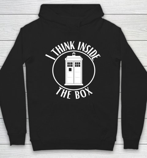 Doctor Who Tardis I think inside the Box Hoodie