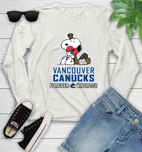 NHL The Peanuts Movie Snoopy Forever Win Or Lose Hockey Vancouver Canucks 136