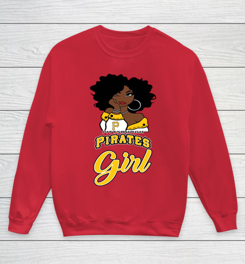 Pittsburgh Piratess Girl MLB Youth Sweatshirt 9