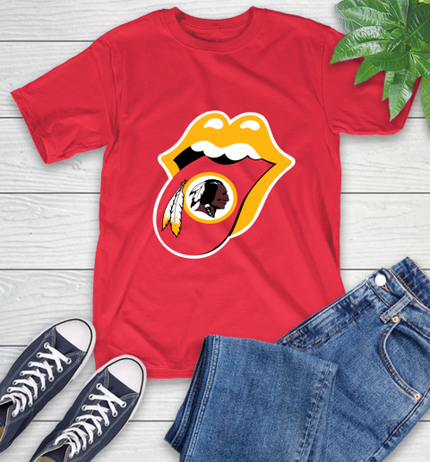 Washington Redskins NFL Football Lips I Root For My Team Adoring Fan 10