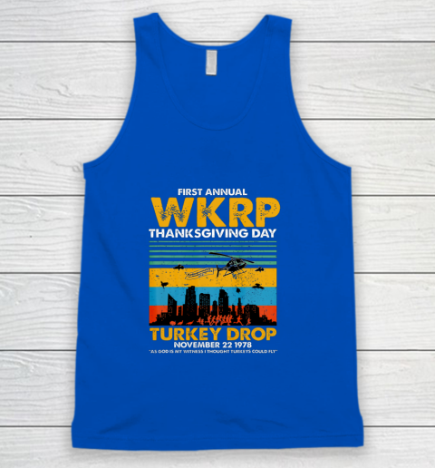 Wkrp Turkey Drop Shirt Turkey Drop T Shirt Turkey Drop Retro Tank Top 4