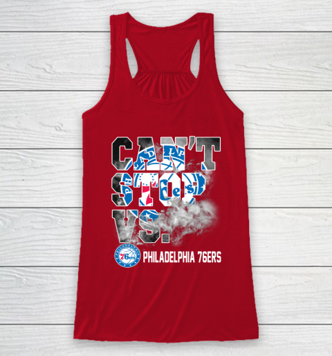 NBA Philadelphia 76ers Basketball Can't Stop Vs Racerback Tank 4