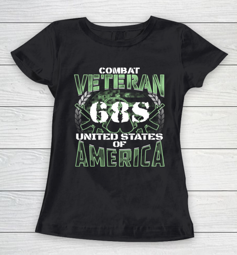Veteran Shirt 68S MOS United States Combat Veteran Women's T-Shirt