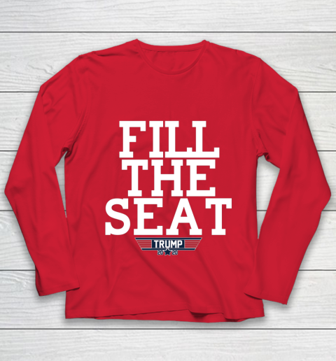 FILL THE SEAT TRUMP 2020 Youth Long Sleeve 8