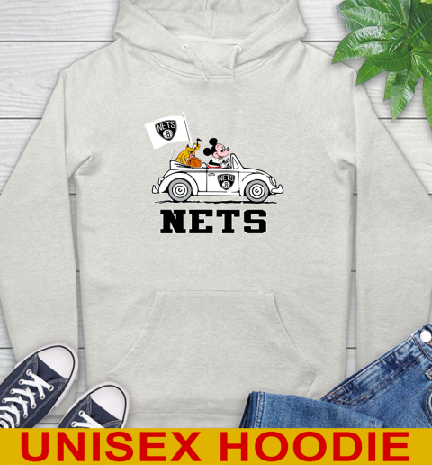 NBA Basketball Brooklyn Nets Pluto Mickey Driving Disney Shirt Hoodie 12
