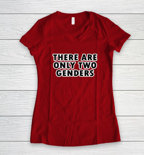 Two Genders Women's V-Neck T-Shirt 6