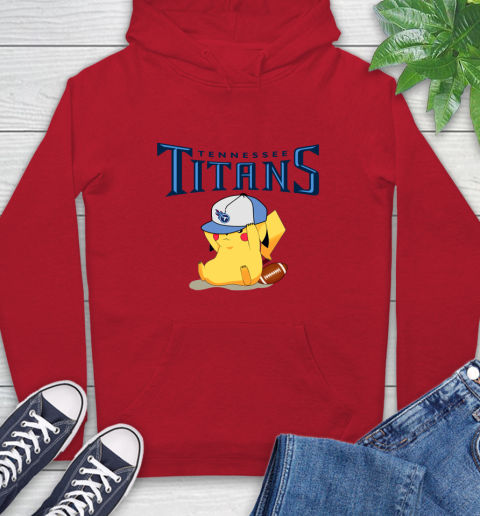 NFL Pikachu Football Tennessee Titans Hoodie 10