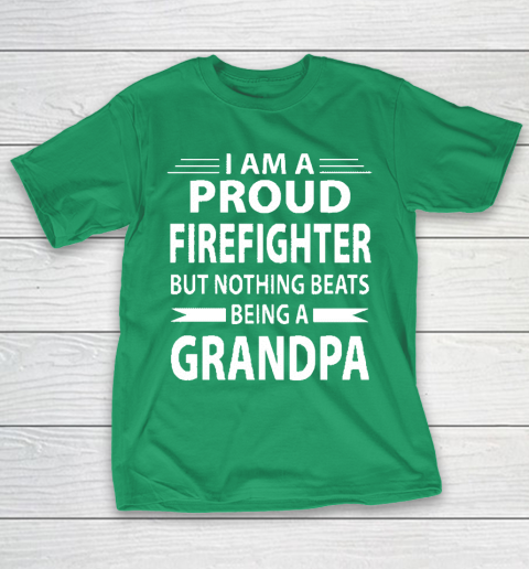 Grandpa Funny Gift Apparel  Firefighter Grandpa T-Shirt 15