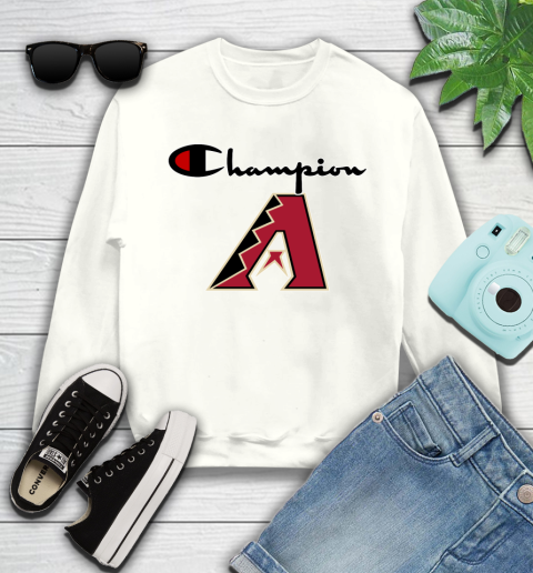 MLB Baseball Arizona Diamondbacks Champion Shirt Youth Sweatshirt