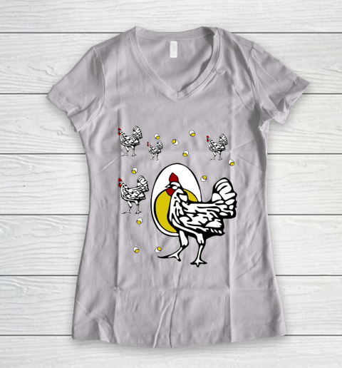 Roseanne Chicken Women's V-Neck T-Shirt