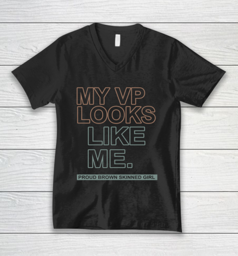 My VP Looks Like Me V-Neck T-Shirt